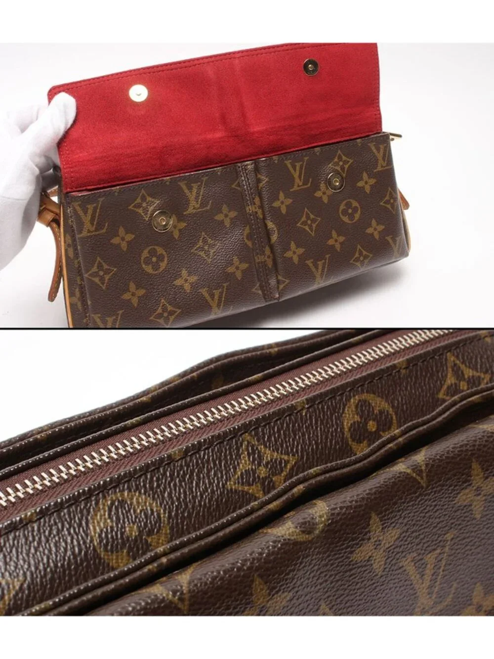 Louis Vuitton Shoulder Bag MM Monogram